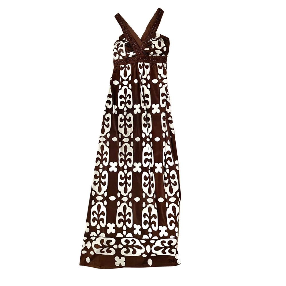 INC Printed Maxi Dress